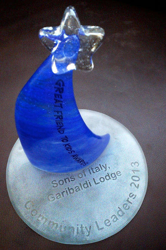 Great Friend to Kids award